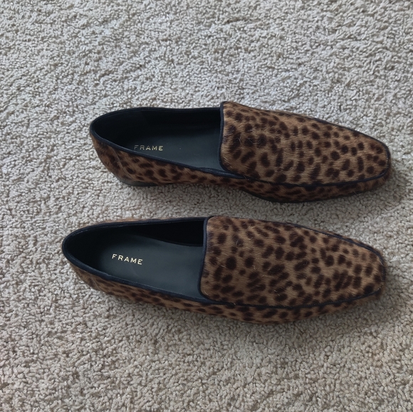 NEW Frame Animal Print Loafer - Picture 3 of 8